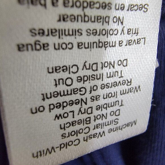 Venus Dress Sexy Navy Blue V Neck Sleeveless Stretch‎ Ruched Sides Size L - Picture 8 of 8